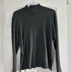Cable & Gauge charcoal grey sweater, size XL